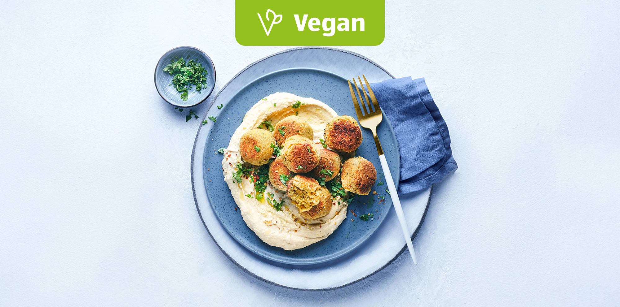 Orientalische Falafel.