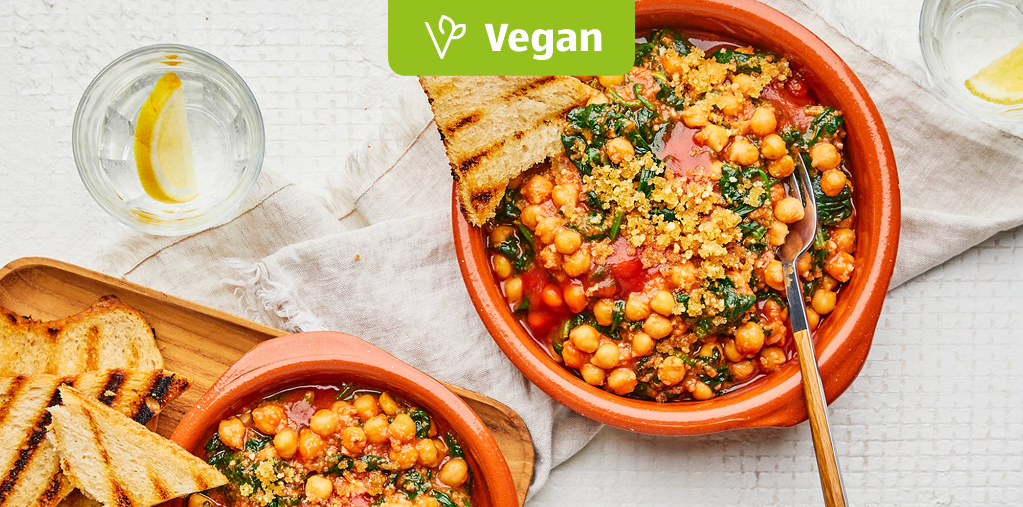 Espinacas con Garbanzos (Spanische Kichererbsen mit Spinat).