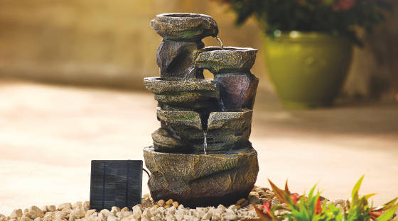 Solar Water Feature Image