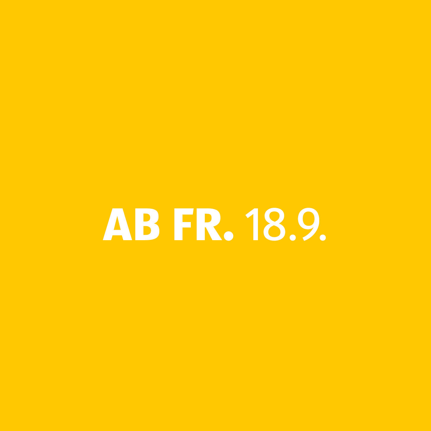 Werbetermin Freitag
