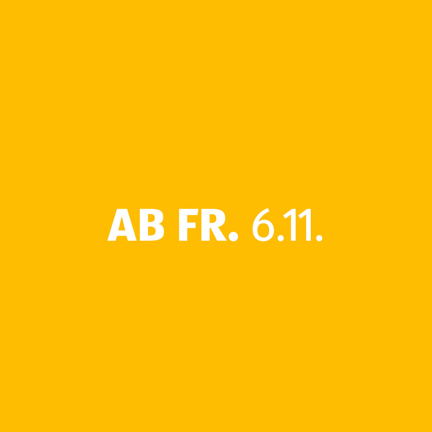 Werbetermin Freitag