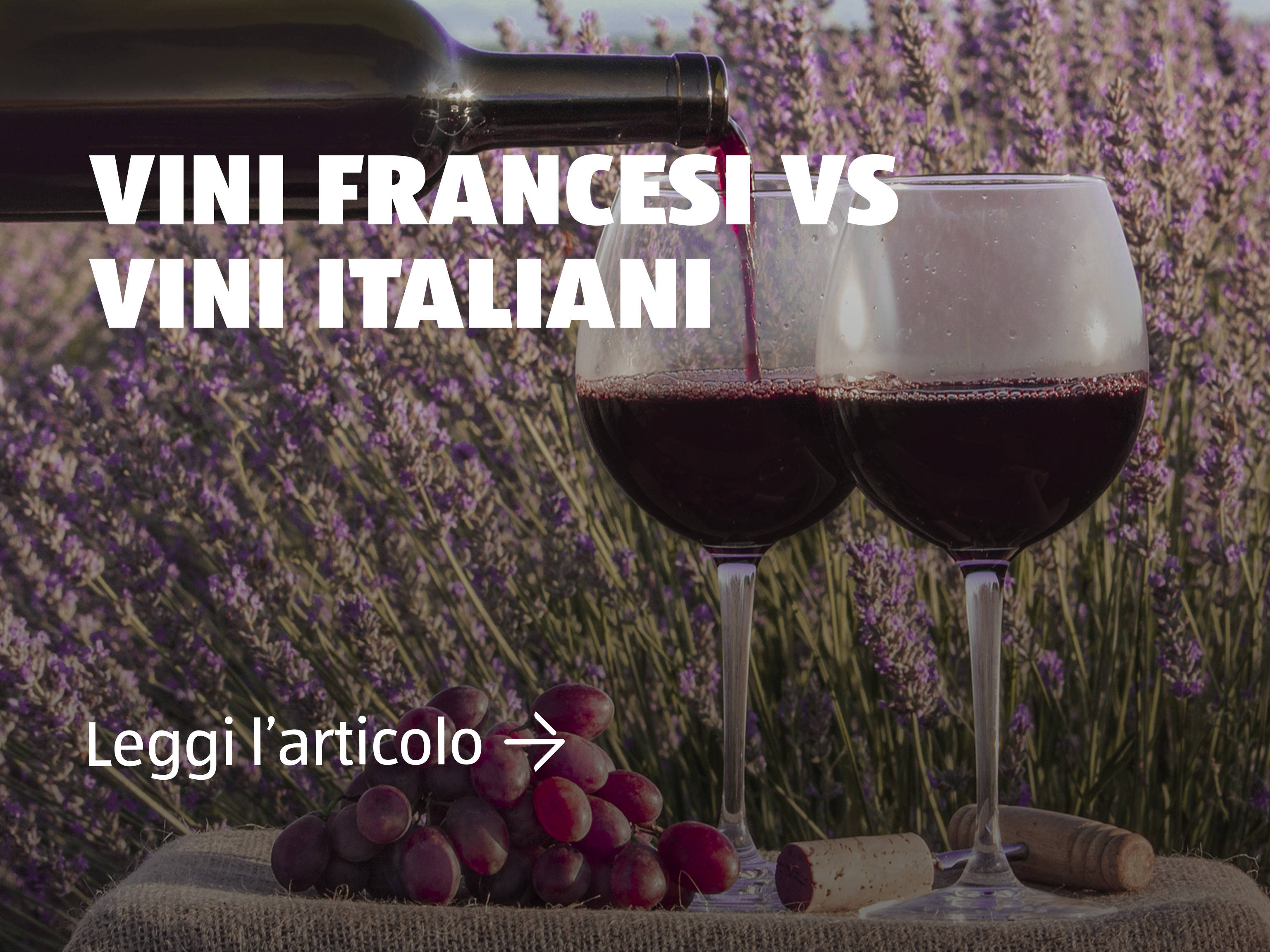 Vini francesi vs italiani