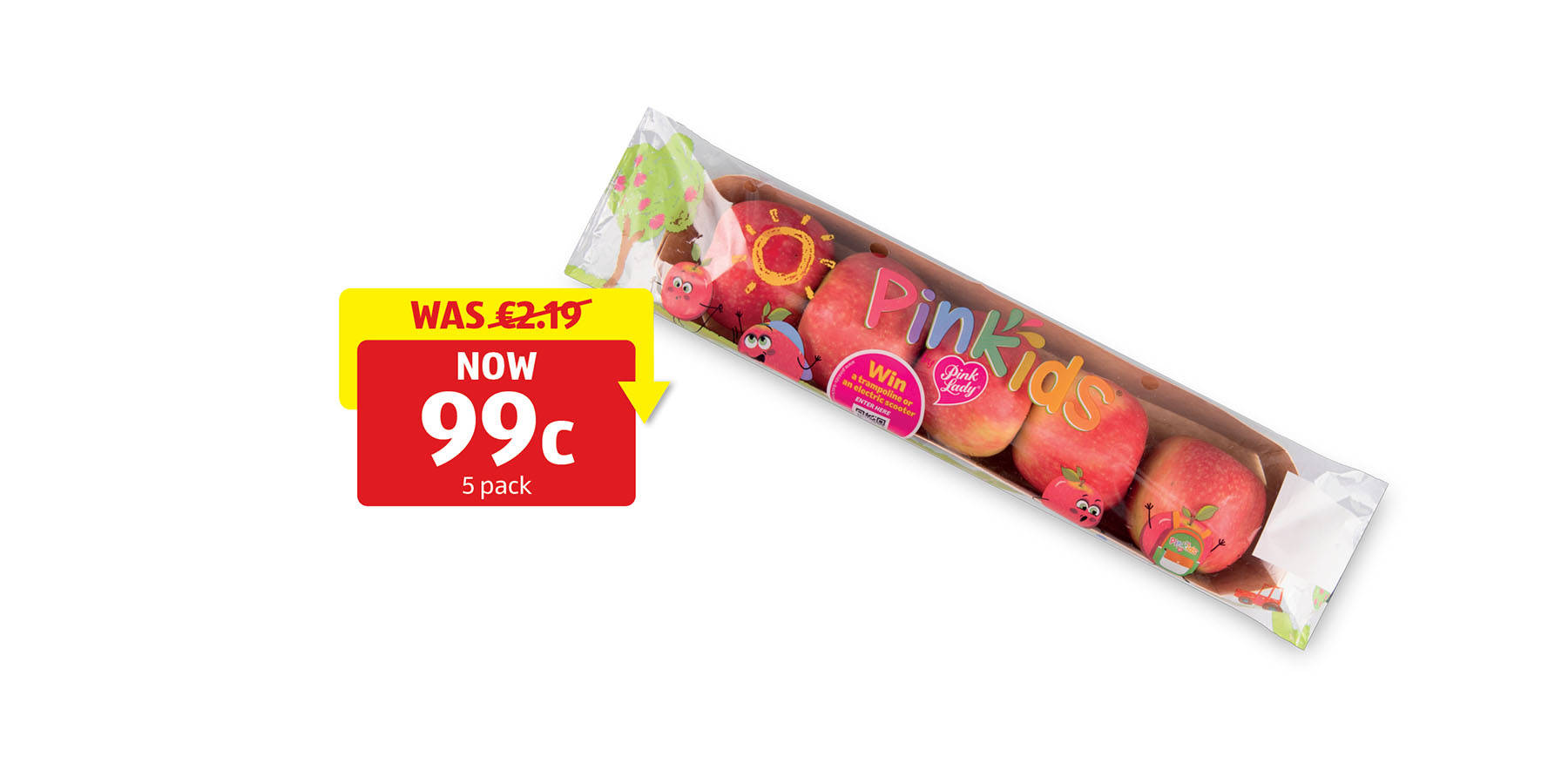 An image of Kids Pink Lady Apples