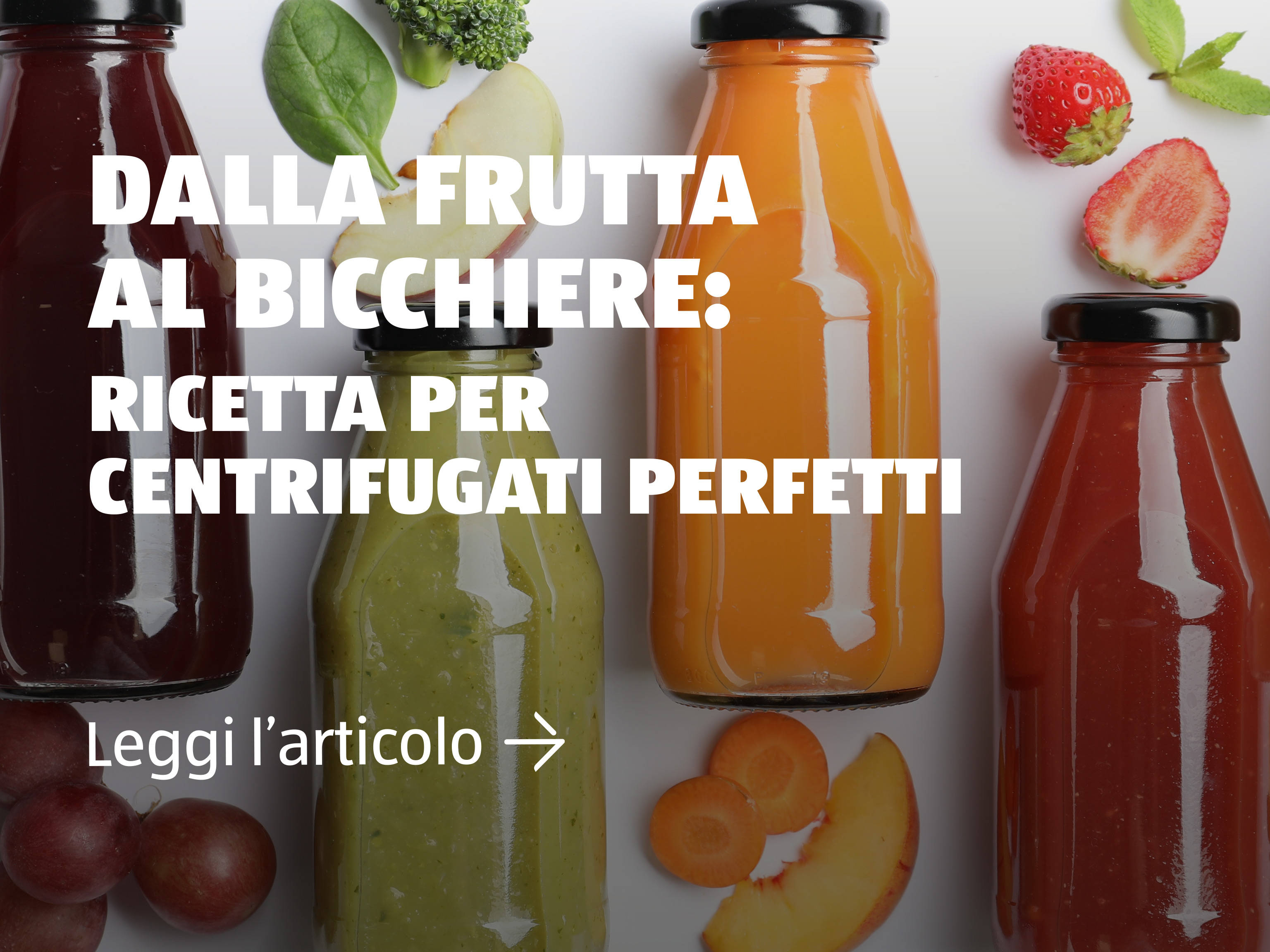 Ricetta per centrifugati perfetti