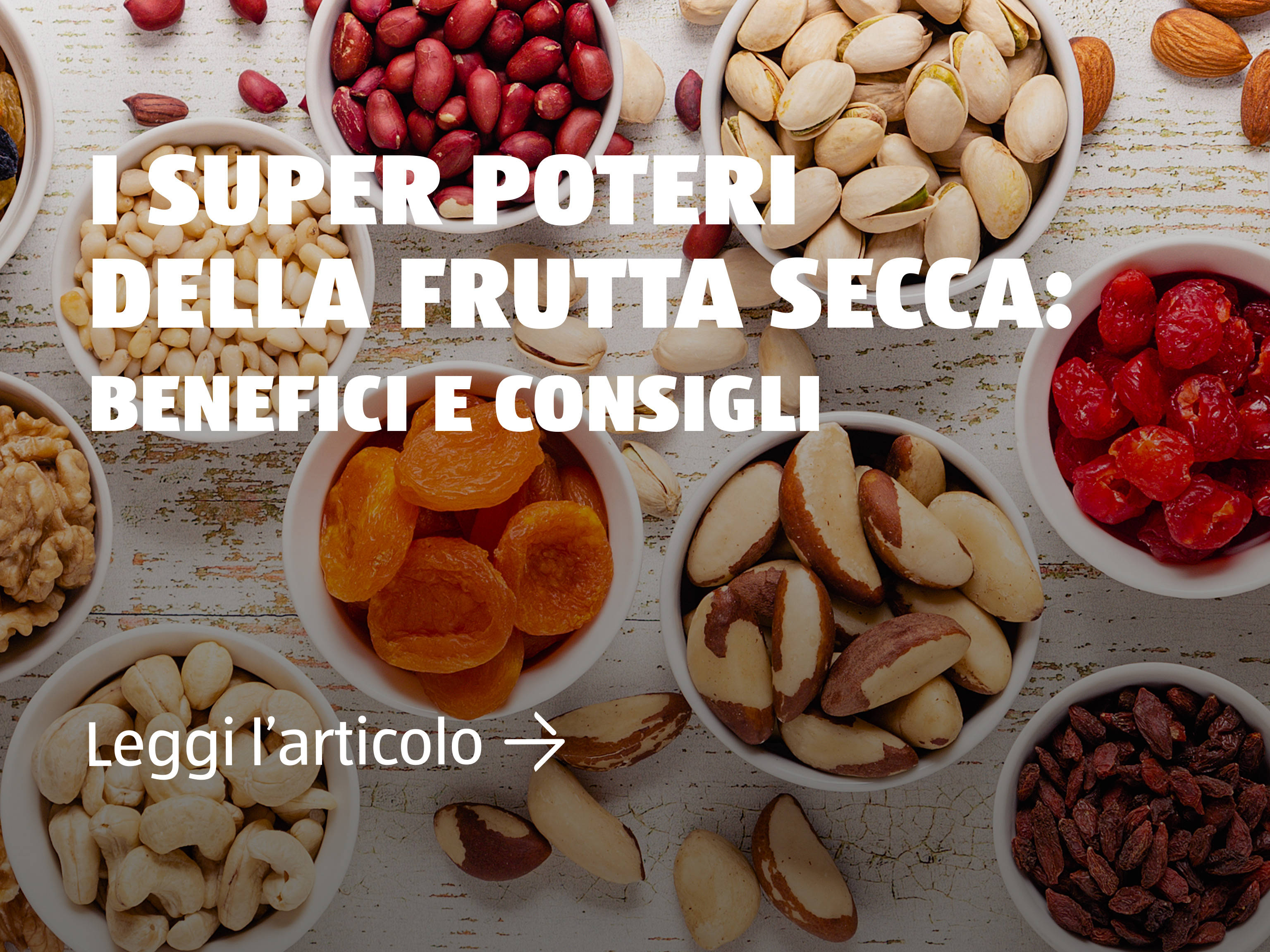 Benefici della frutta secca