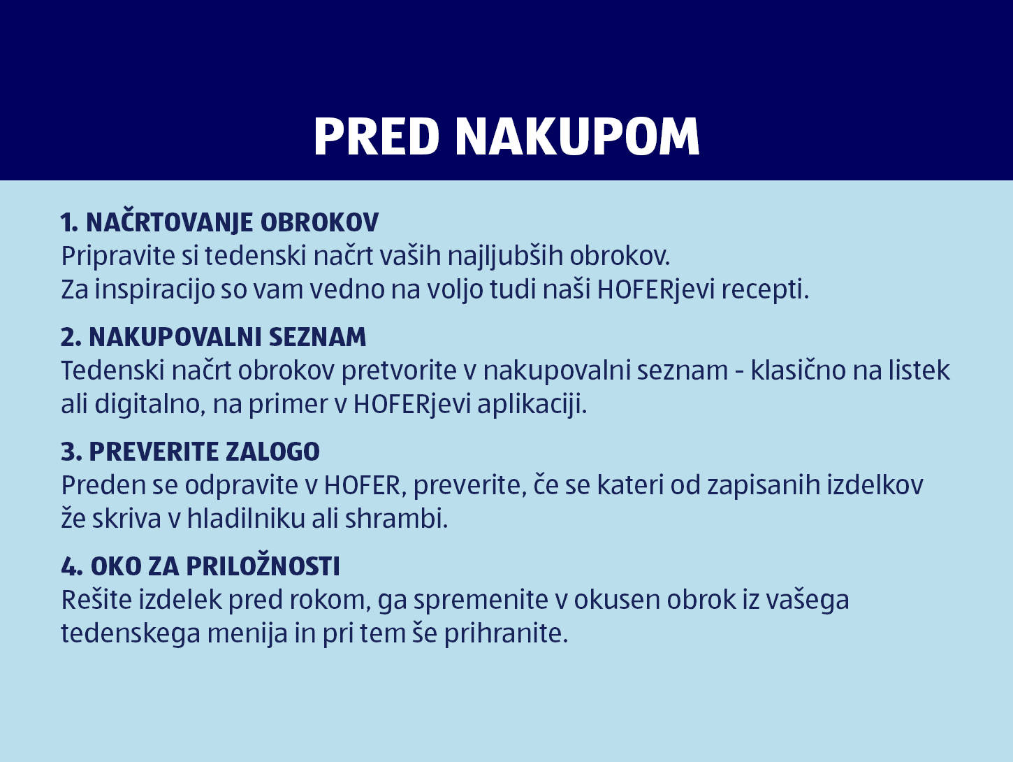 Pred nakupom