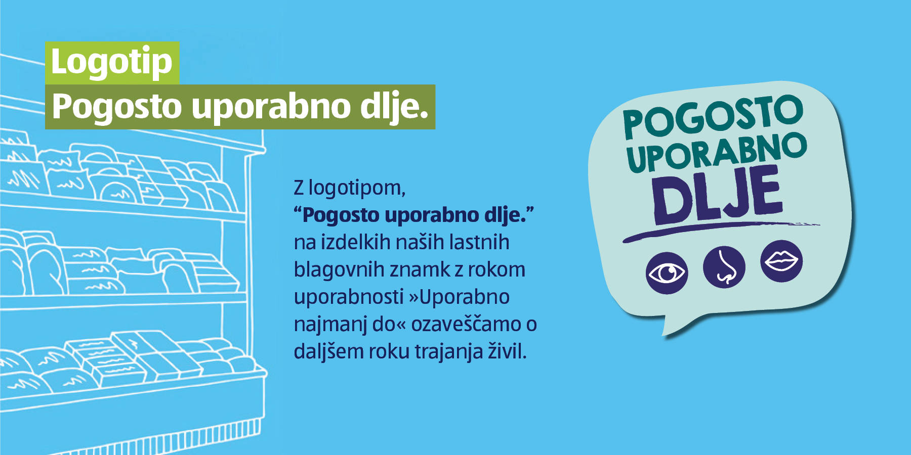 Grafika o pretečenem roku uporabnosti hrane