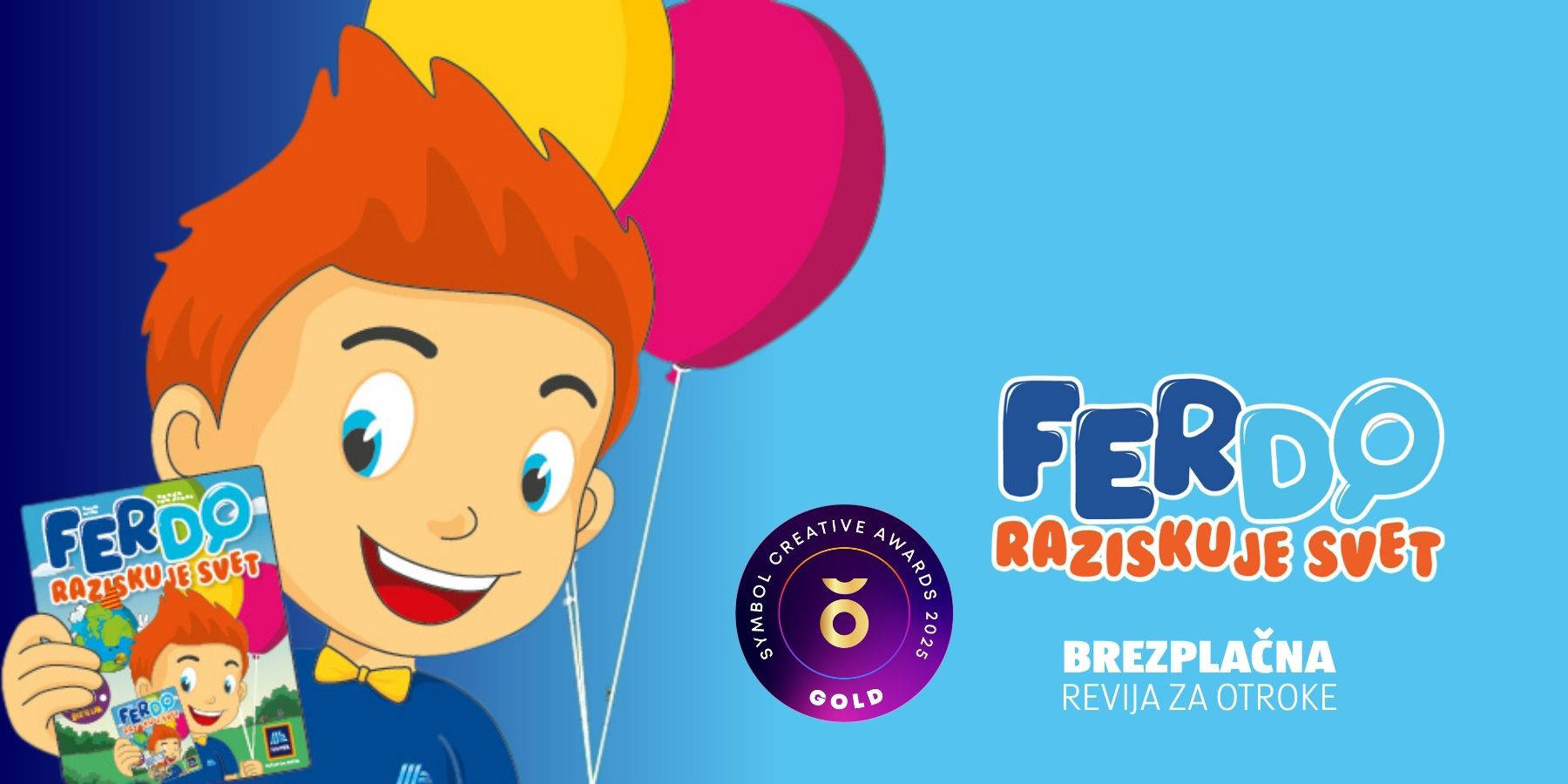 Ferdo raziskuje svet - brezplačna revija za otroke