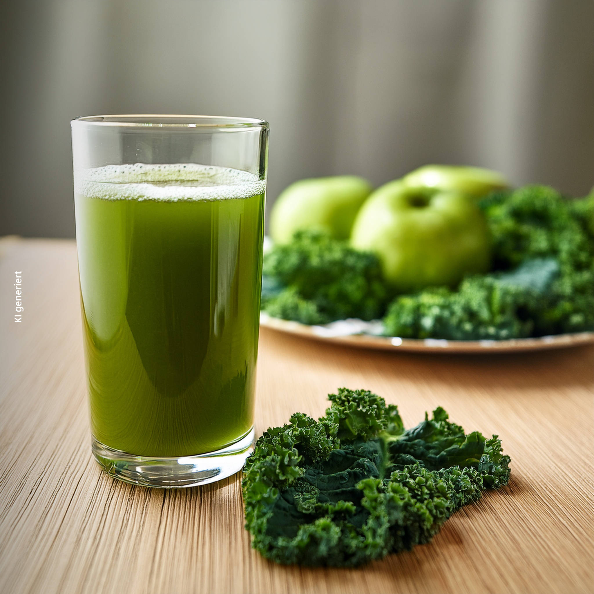 Apfel-Pastinaken-Grünkohl-Saft