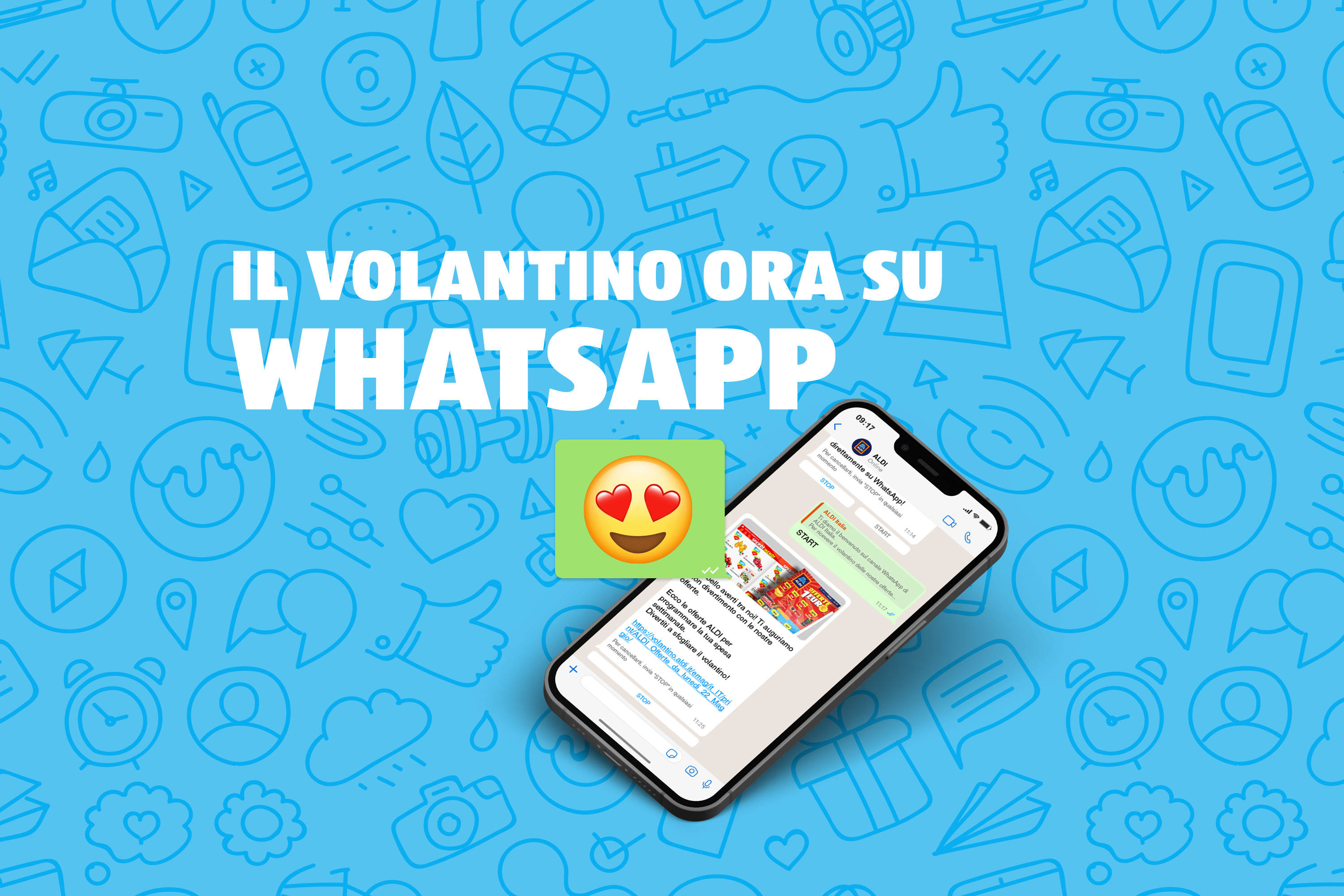 Volantino ALDI su WhatsApp