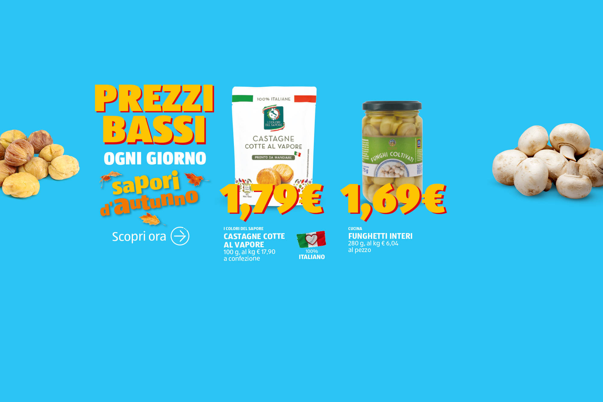 Prezzi bassi ogni giorno da paura!