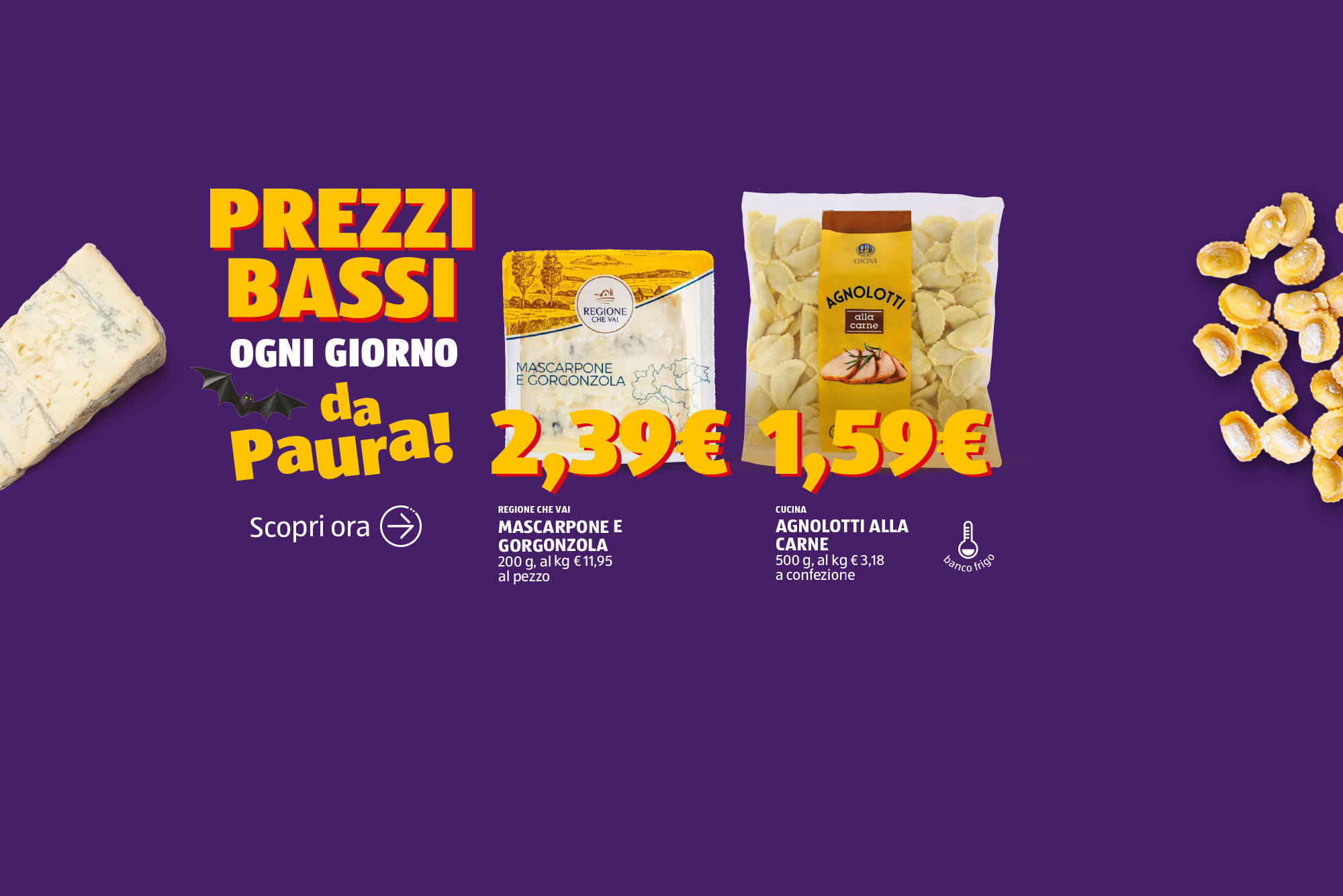 Prezzi bassi ogni giorno da paura!