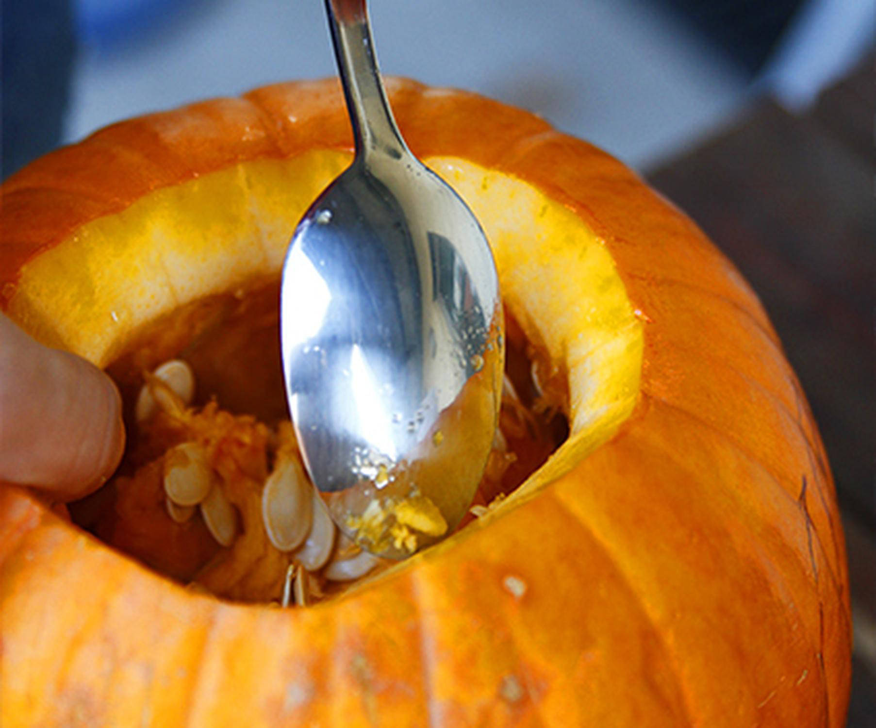 Svuotare la zucca