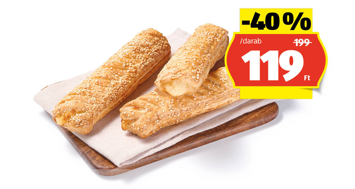 AZON MELEGÉBEN Sajtkrémes rúd, 90 g/darab