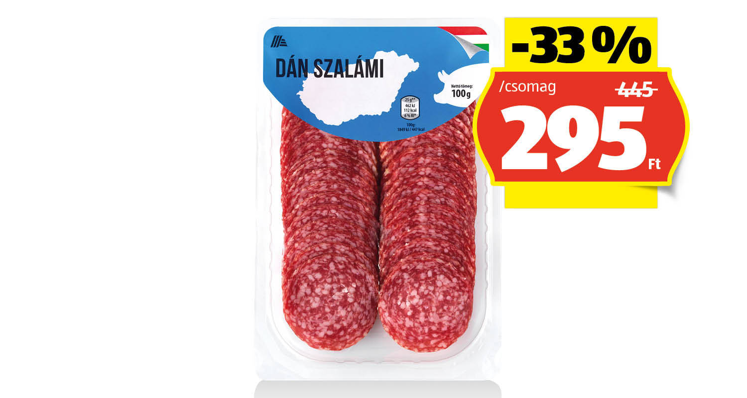 Dán szalámi, 100 g/csomag