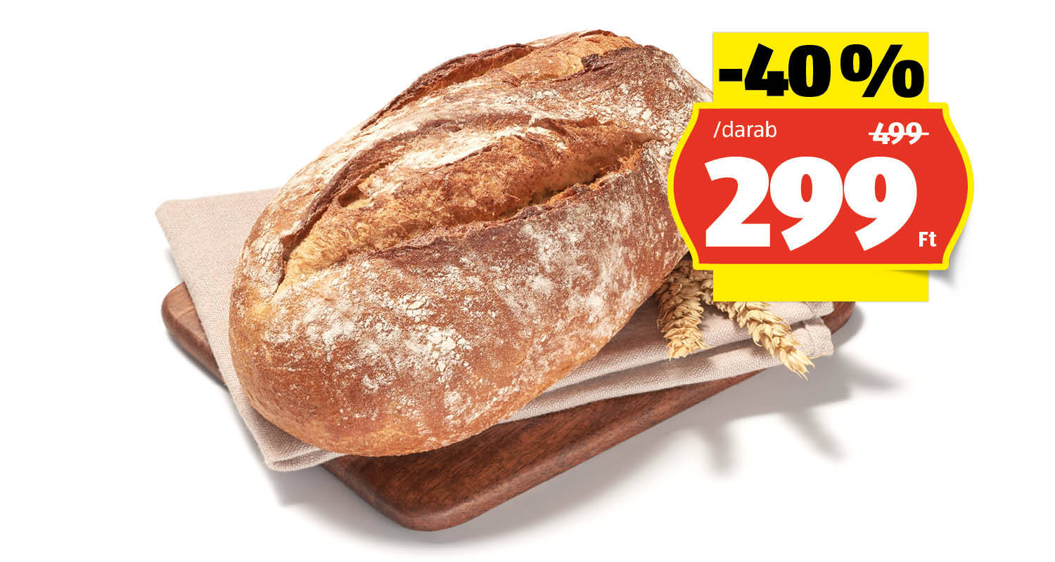 AZON MELEGÉBEN Burgonyás vekni, 420 g/darab