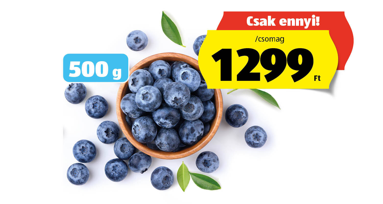 Áfonya, 500 g/csomag