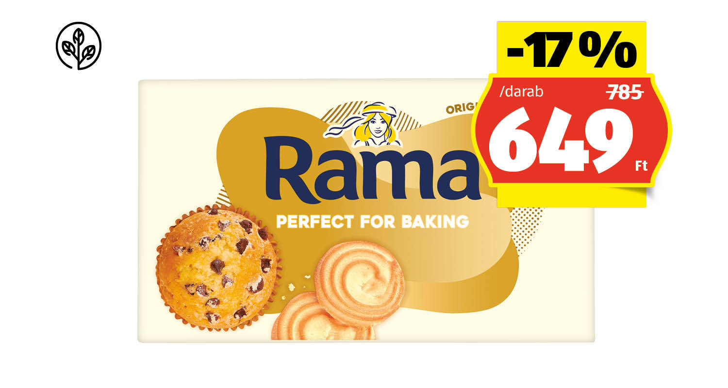 RAMA Sütőmargarin, 500 g/darab