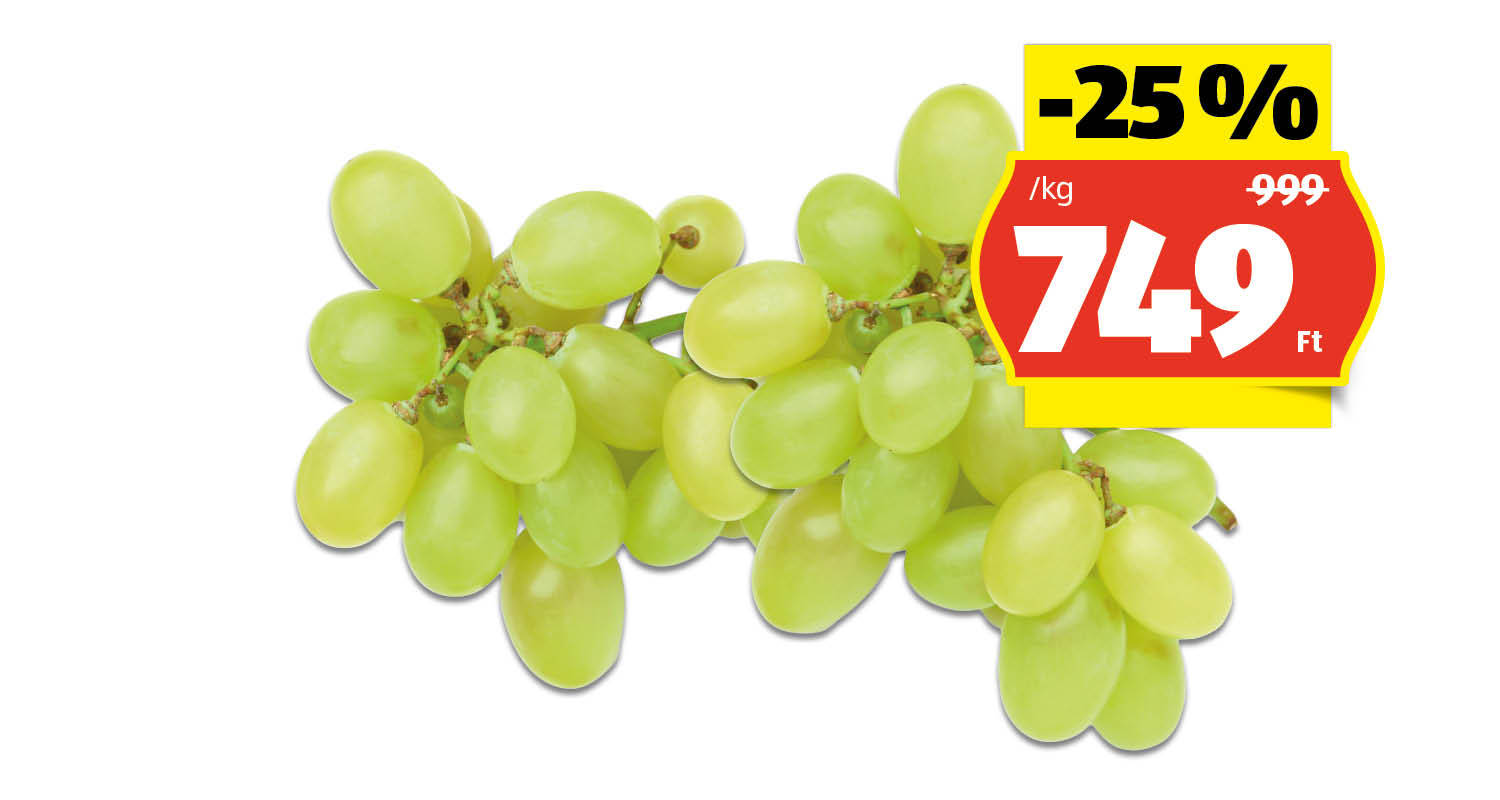 Fehér szőlő, /kg