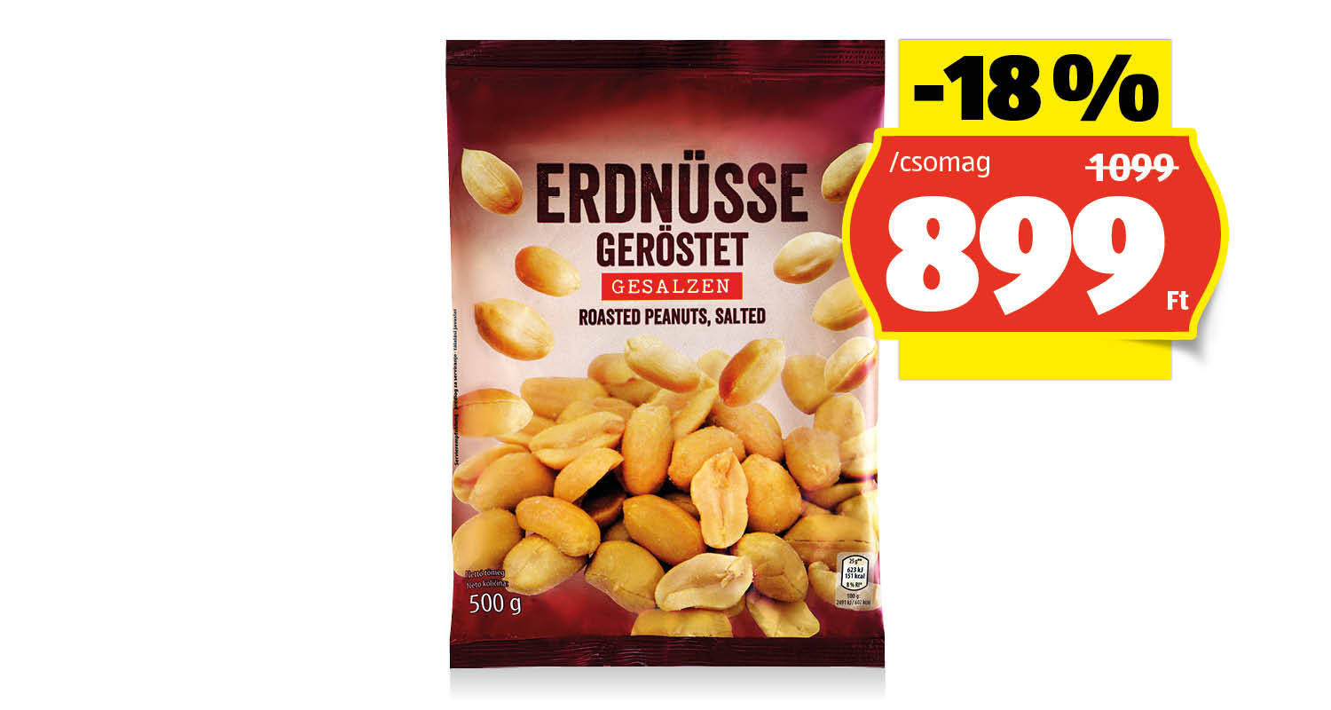 Földimogyoró, 500 g/csomag