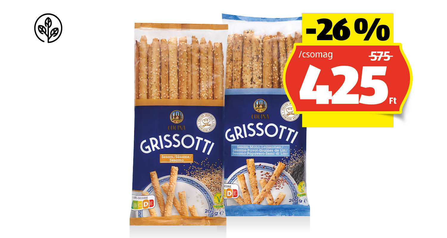 CUCINA Grissotti, 200 g/csomag