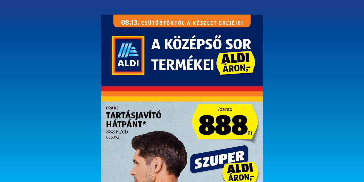 ALDI - Online akciós újság non-food katalógus