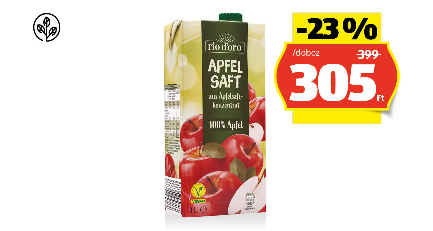 RIO D‘ORO Almalé, 1 l/doboz