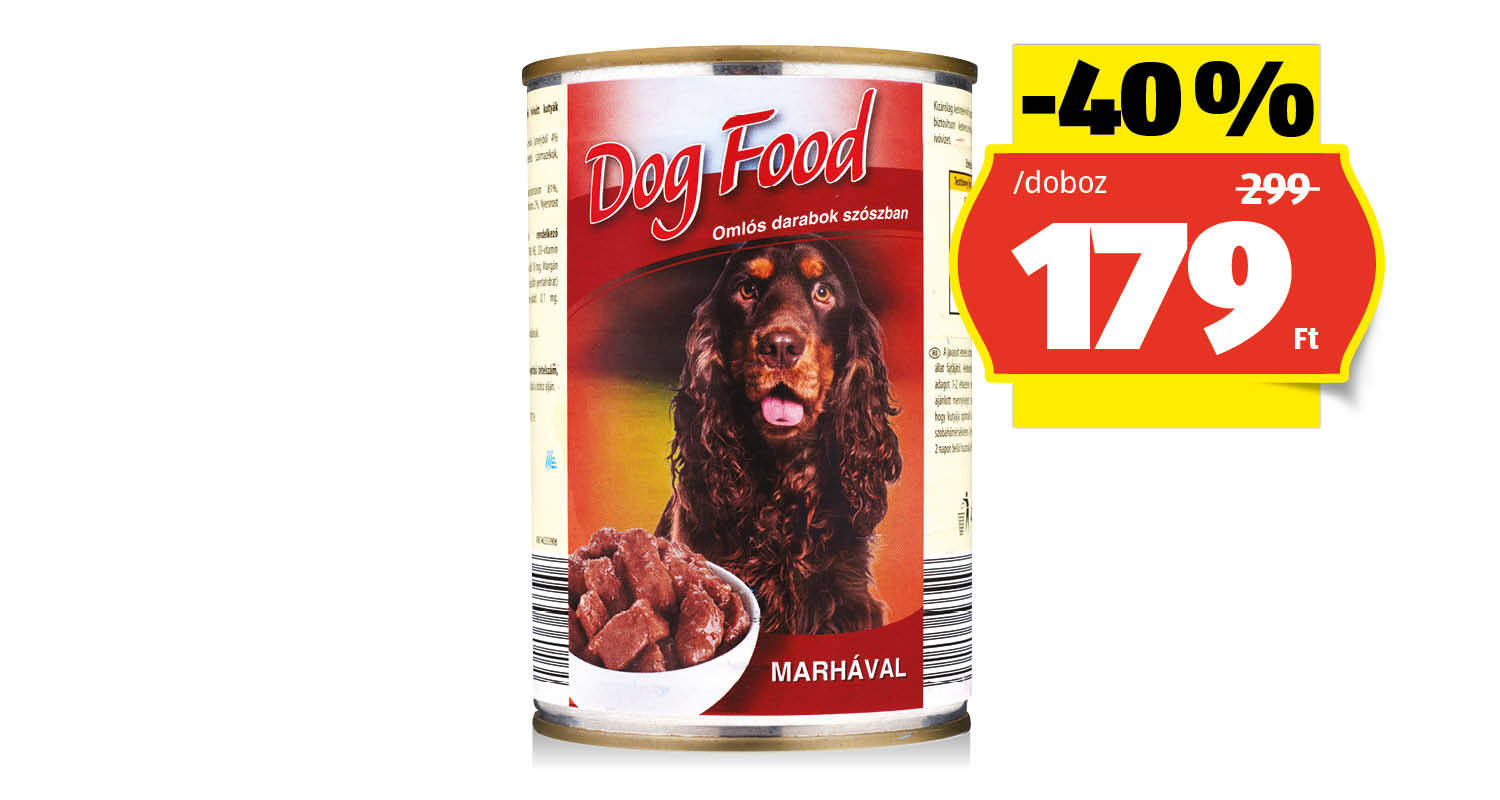 Kutyaeledel, 415 g/doboz