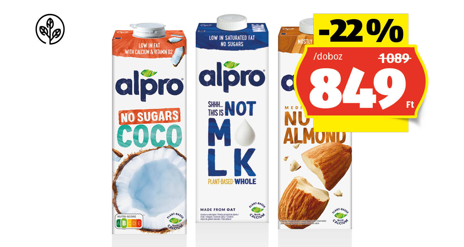 ALPRO Növényi ital, 1 l/doboz