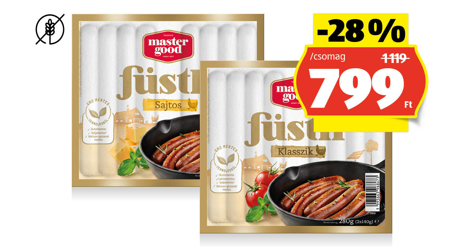 MASTER GOOD Füstli, 280 g/csomag