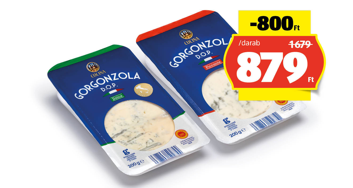 CUCINA Gorgonzola, 200 g/darab