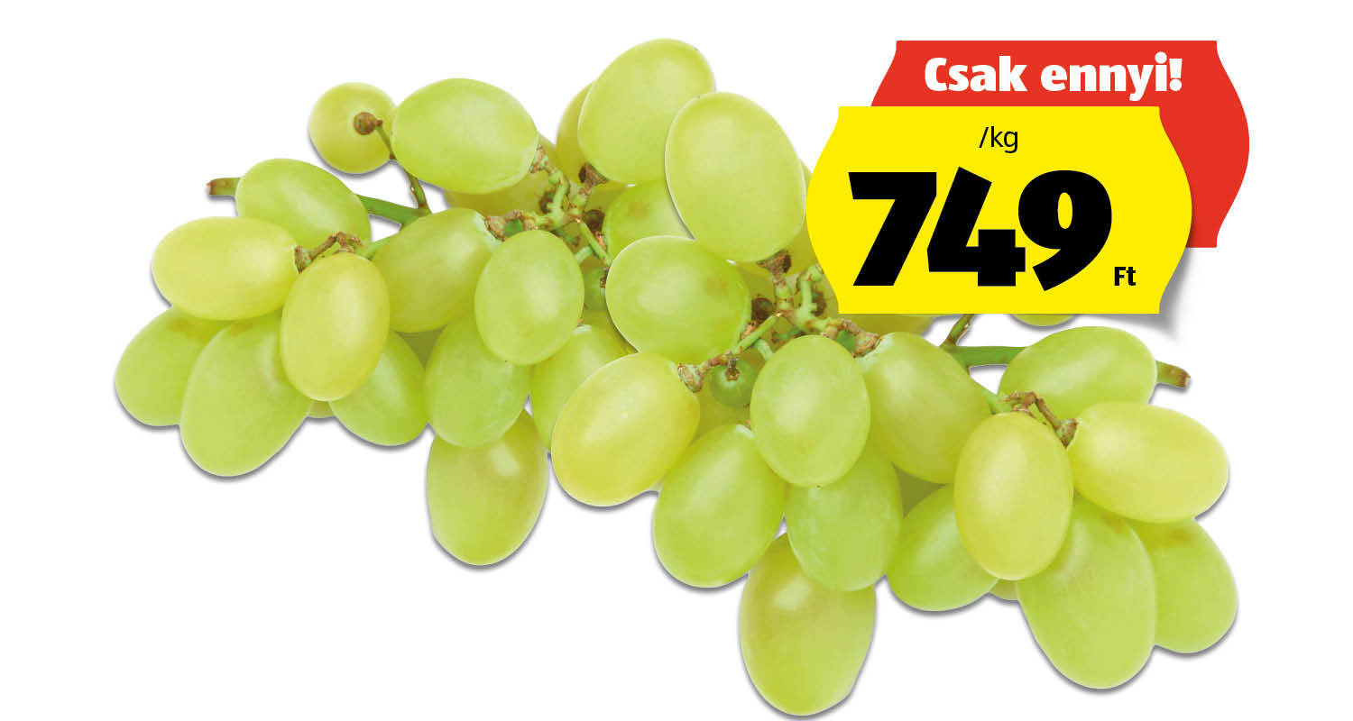 Fehér szőlő, /kg