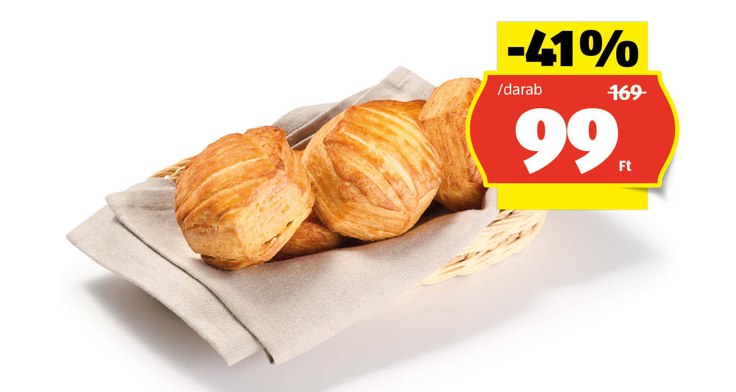AZON MELEGÉBEN Burgonyás pogácsa, 77 g/darab