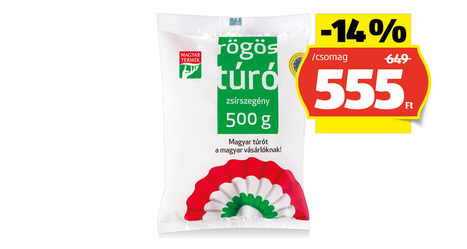 KOKÁRDÁS Rögös túró, 500 g/csomag
