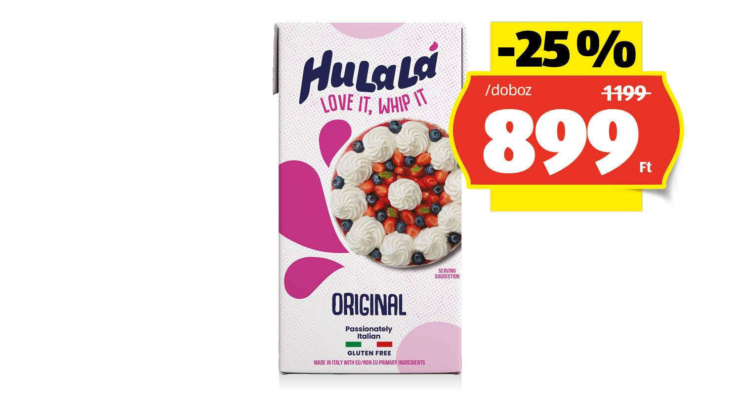 HULALA Növényi habalapanyag, 0,5 l/doboz