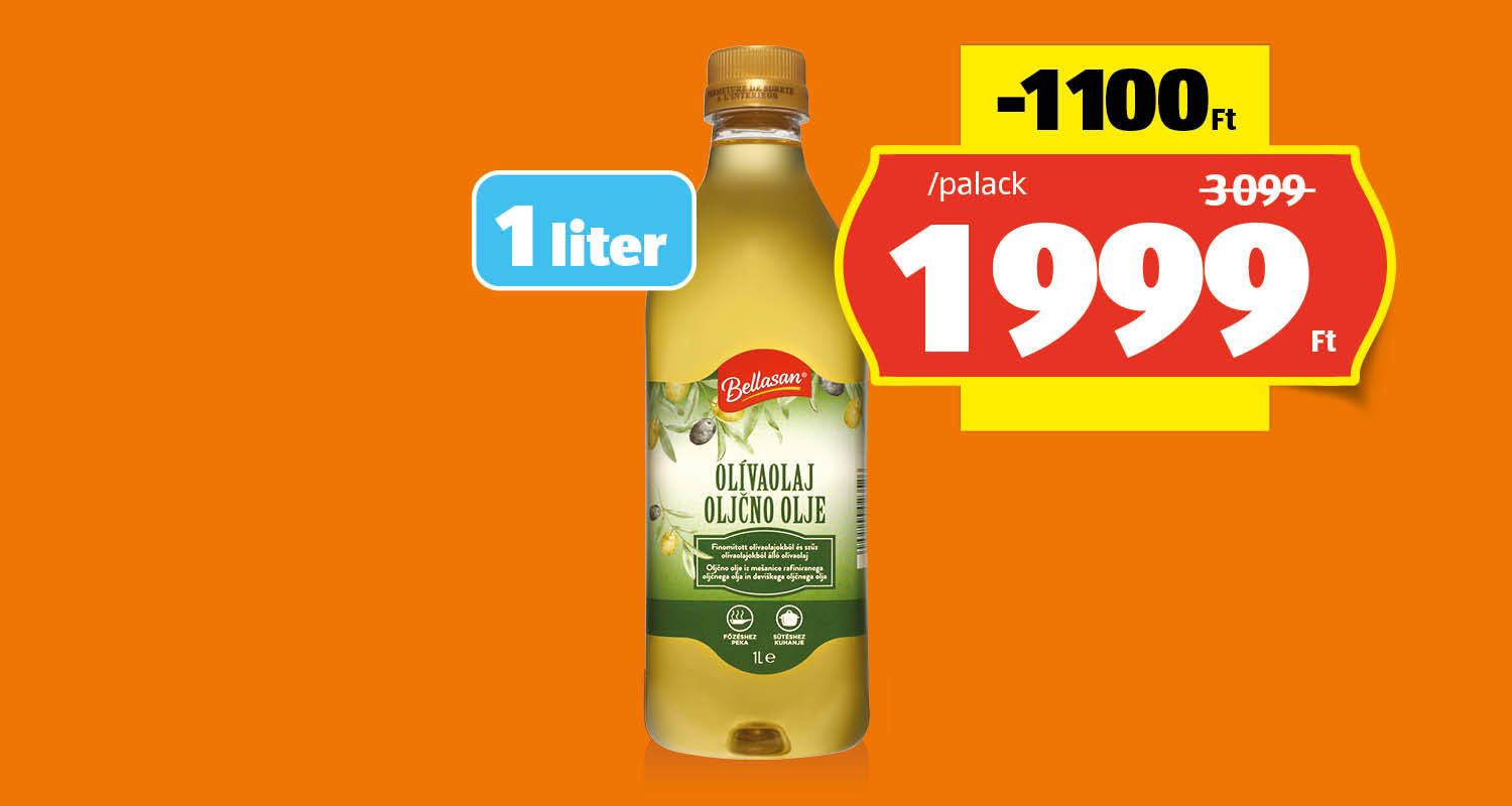 BELLASAN Olívaolaj, 1 l/palack