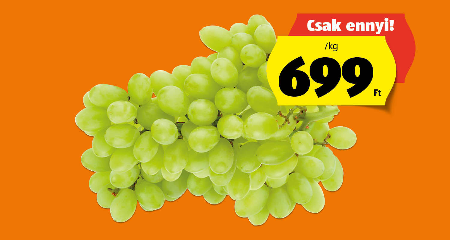 Fehér szőlő, /kg