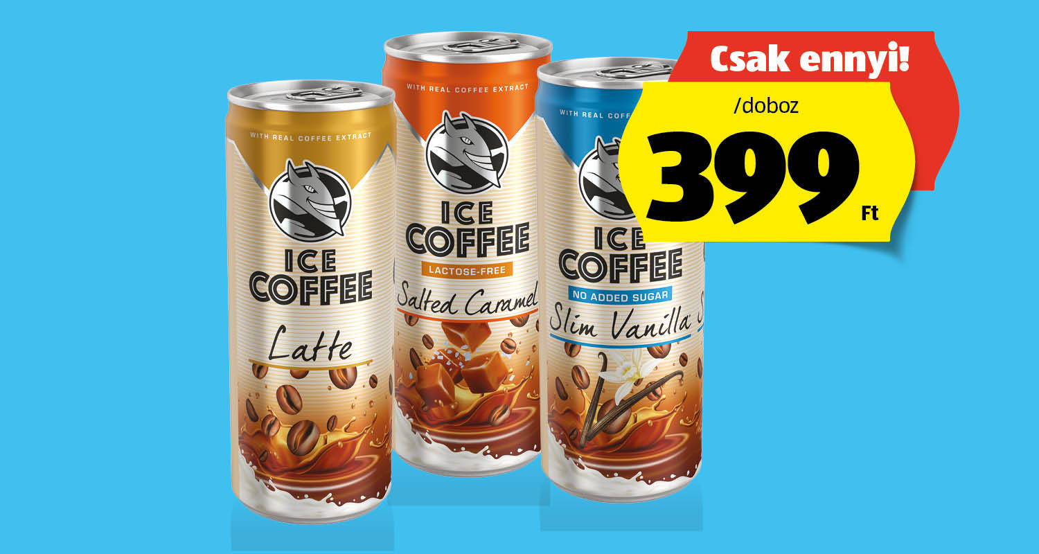 HELL Ice Coffee, 0,25 l/doboz