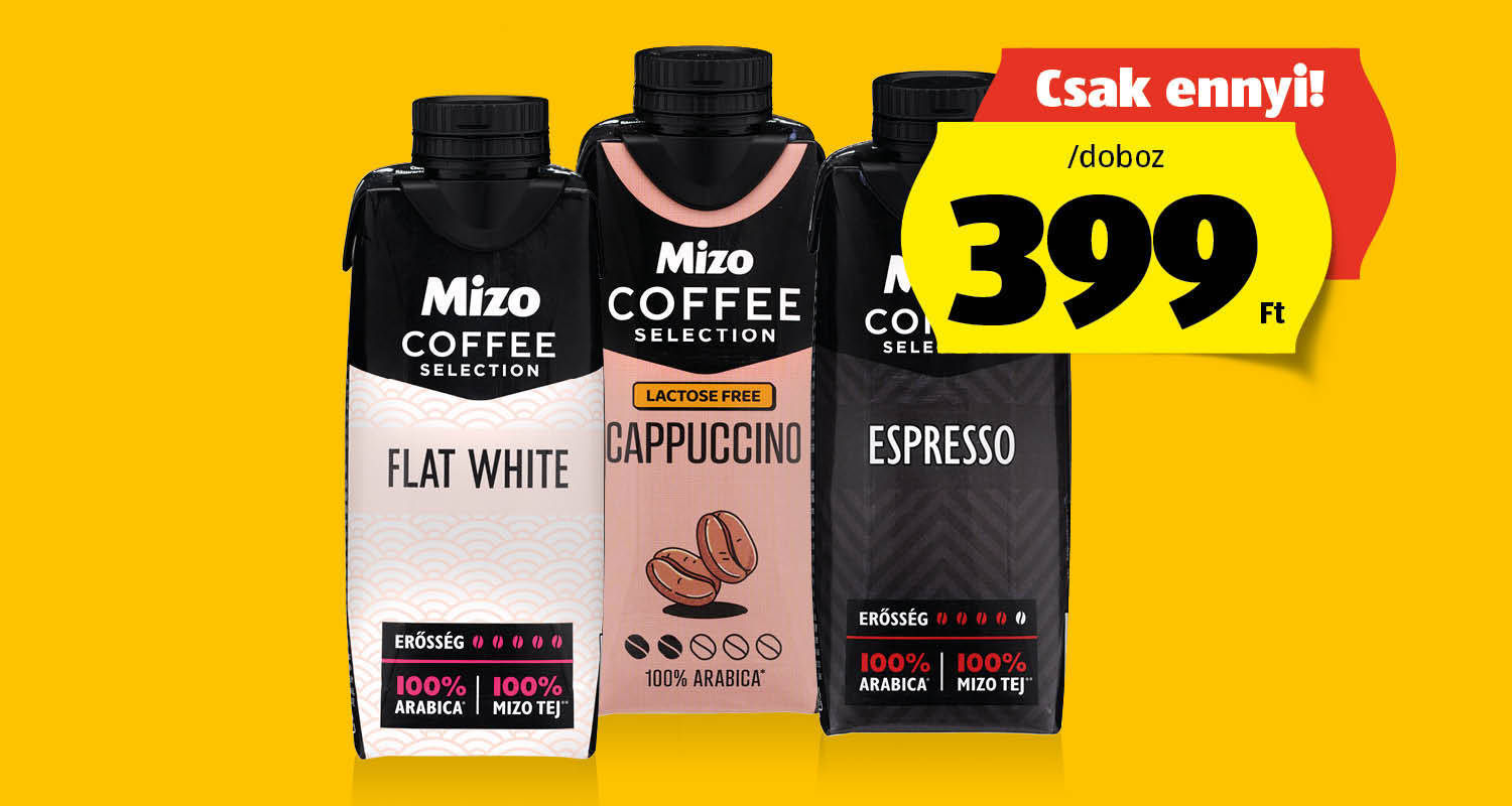 MIZO Coffee Selection, 250 ml/doboz