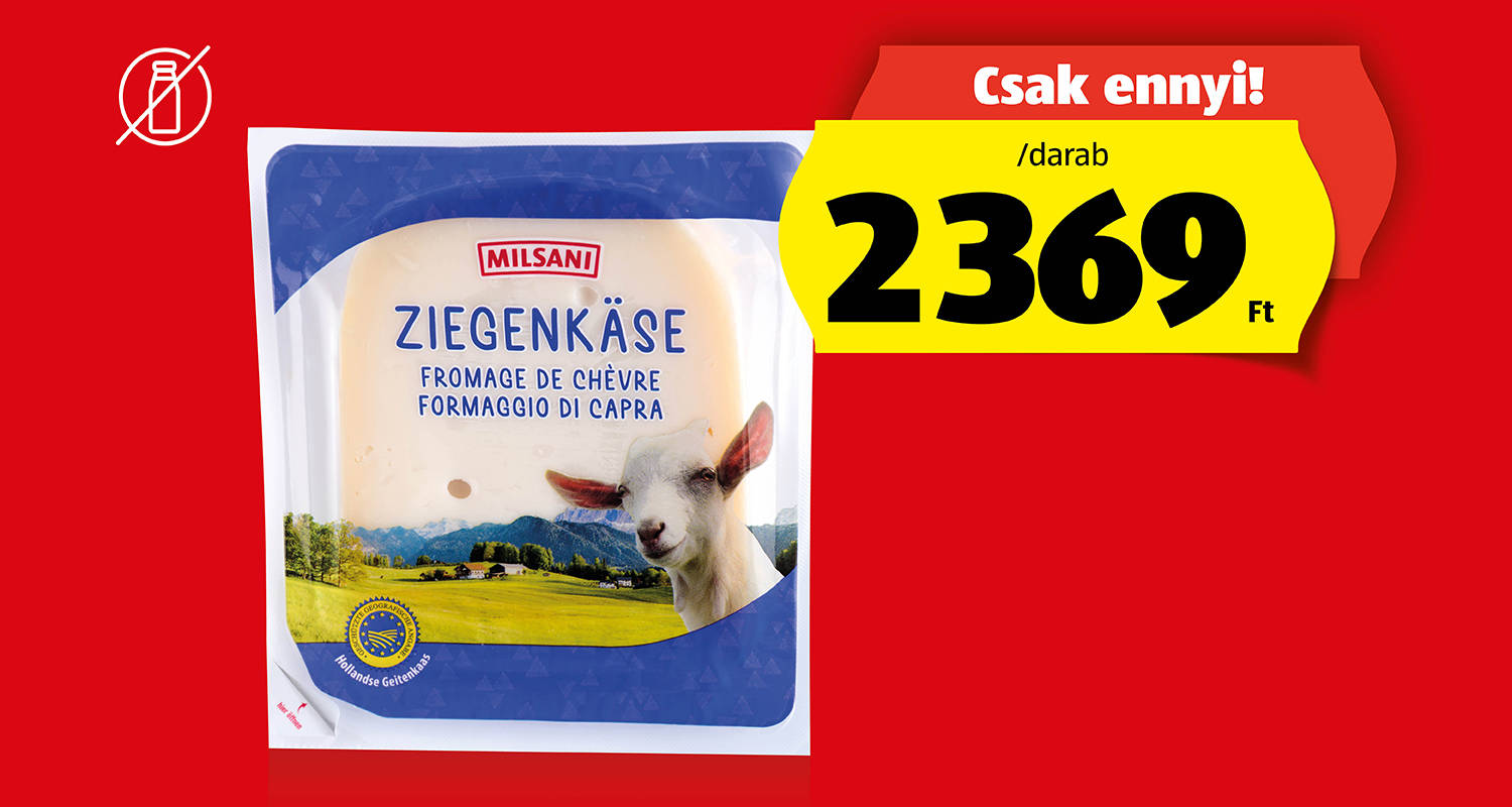 MILSANI Kecskesajt, 250 g/darab