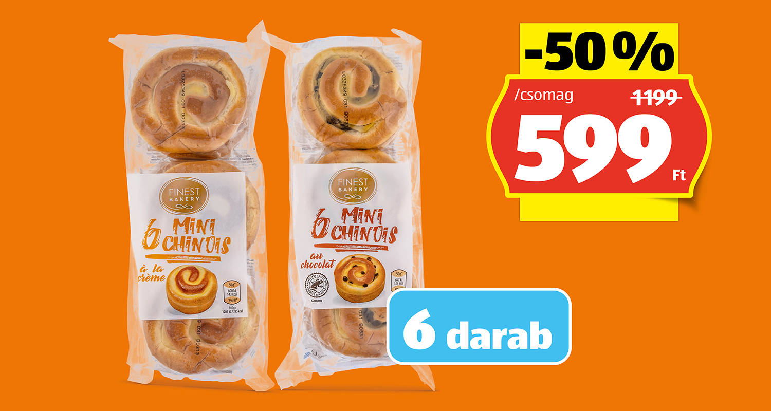 FINEST BAKERY Édes sütemény, 300 g/csomag