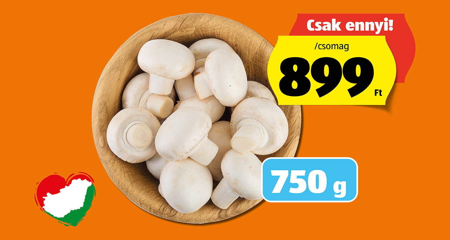 XXL Gomba, 750 g/csomag