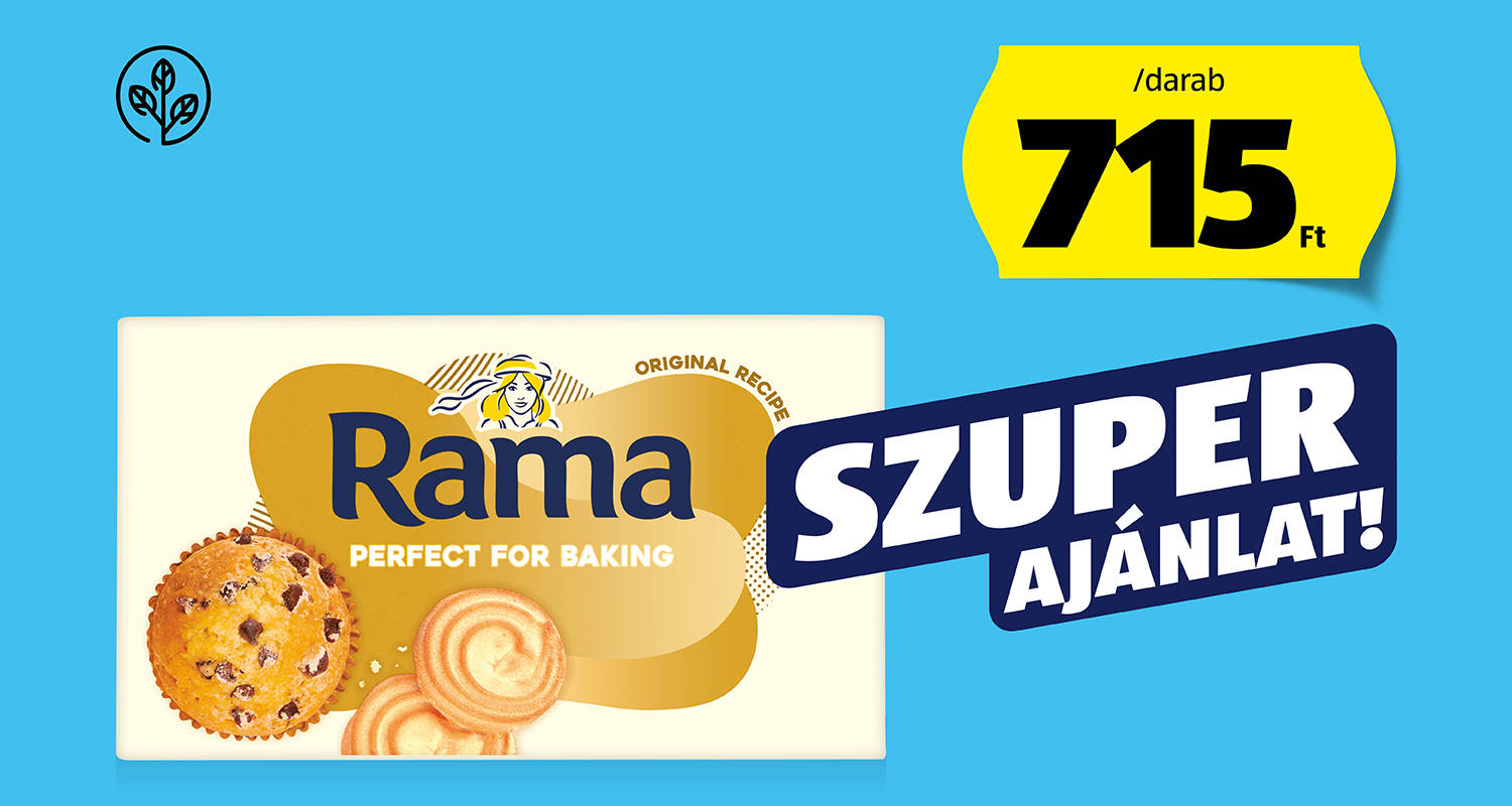 RAMA Sütőmargarin, 500 g/darab