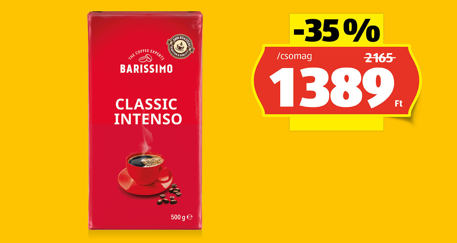 BARISSIMO Classic Intenso, 500 g/csomag
