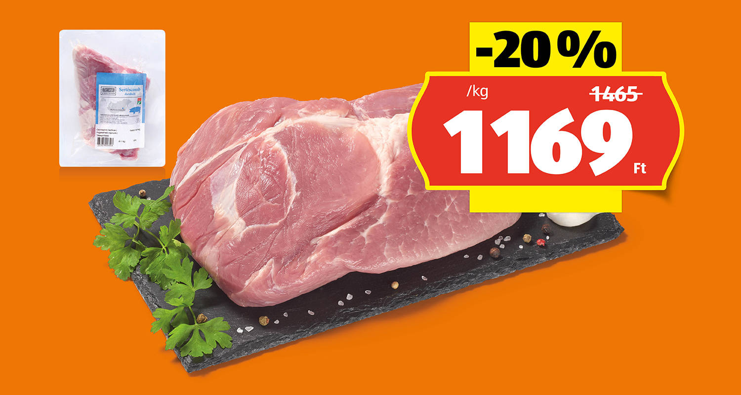 HÚSMESTER Friss sertéscomb, /kg