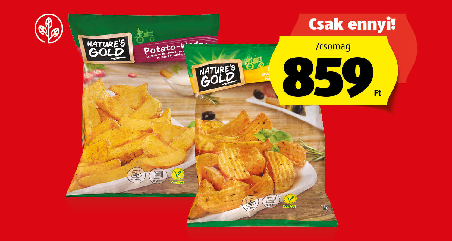 NATURE’S GOLD Burgonyagerezdek, 1 kg/csomag