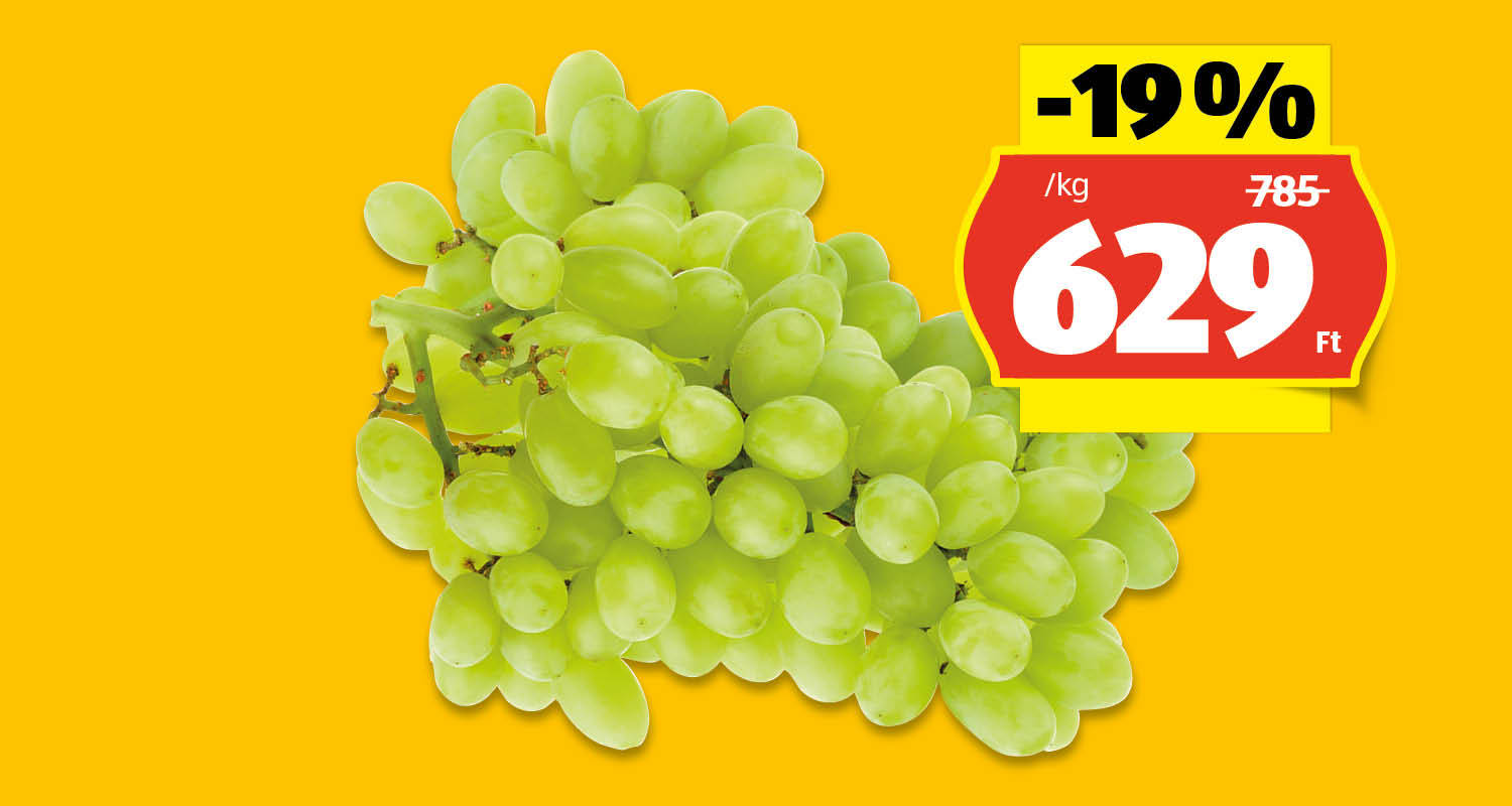 Fehér szőlő, /kg