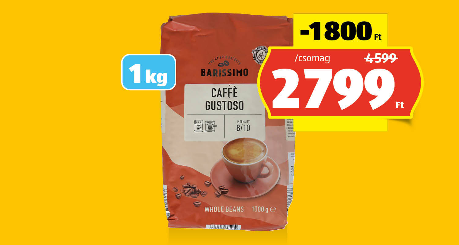BARISSIMO Gustoso, 1 kg/csomag