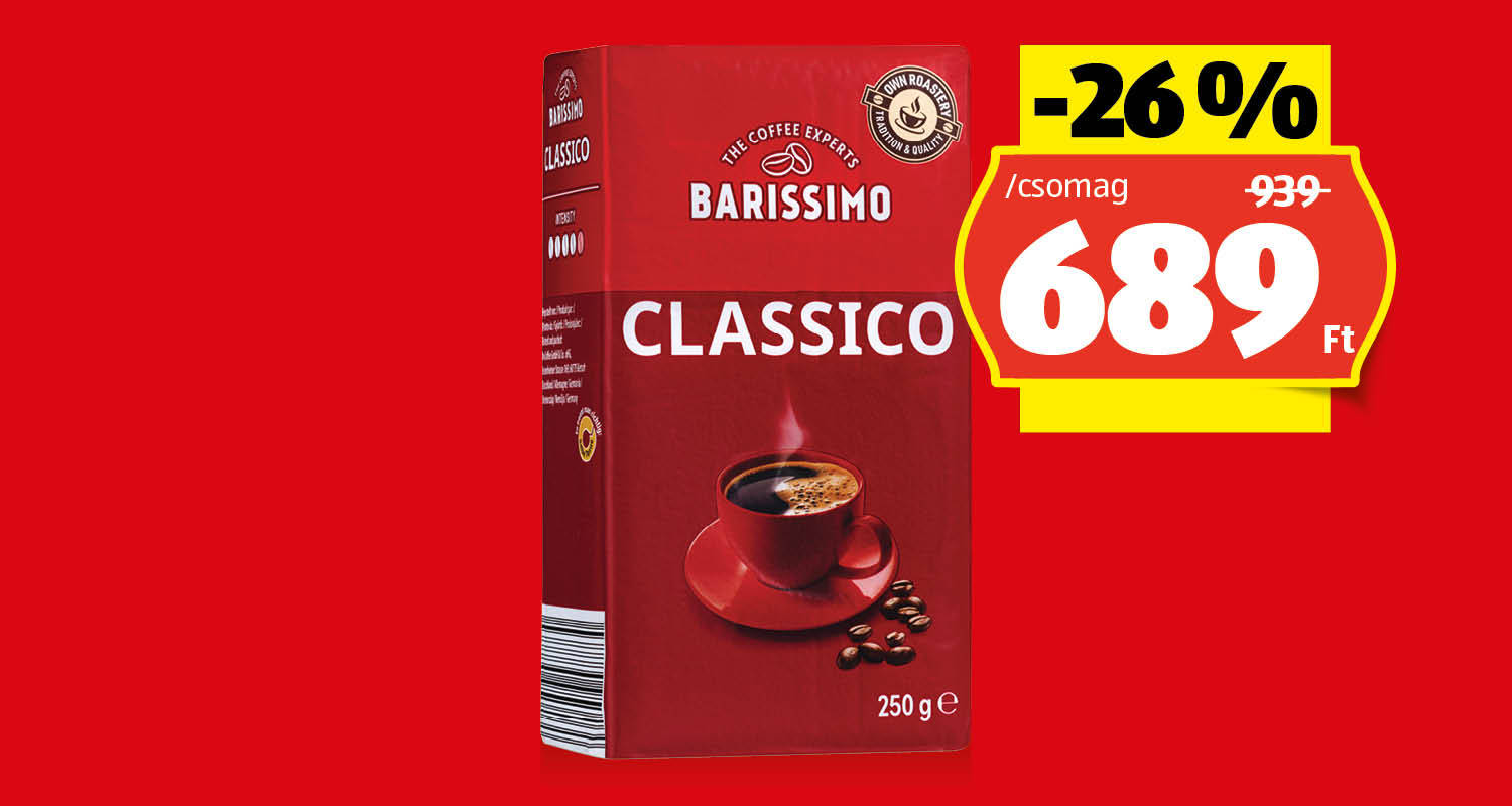 BARISSIMO Classico, 250 g/csomag