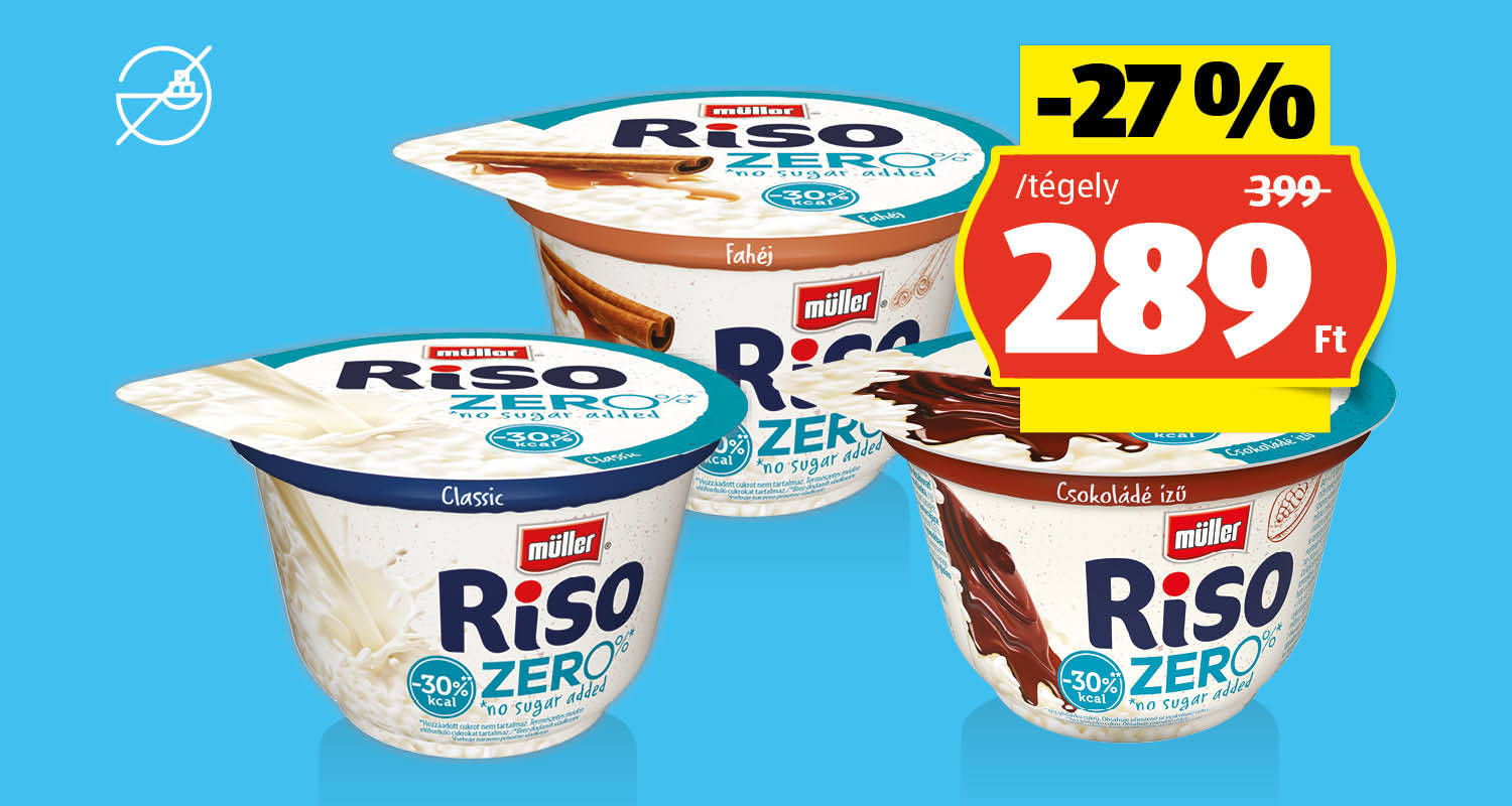MÜLLER Tejberizs, 200 g/tégely